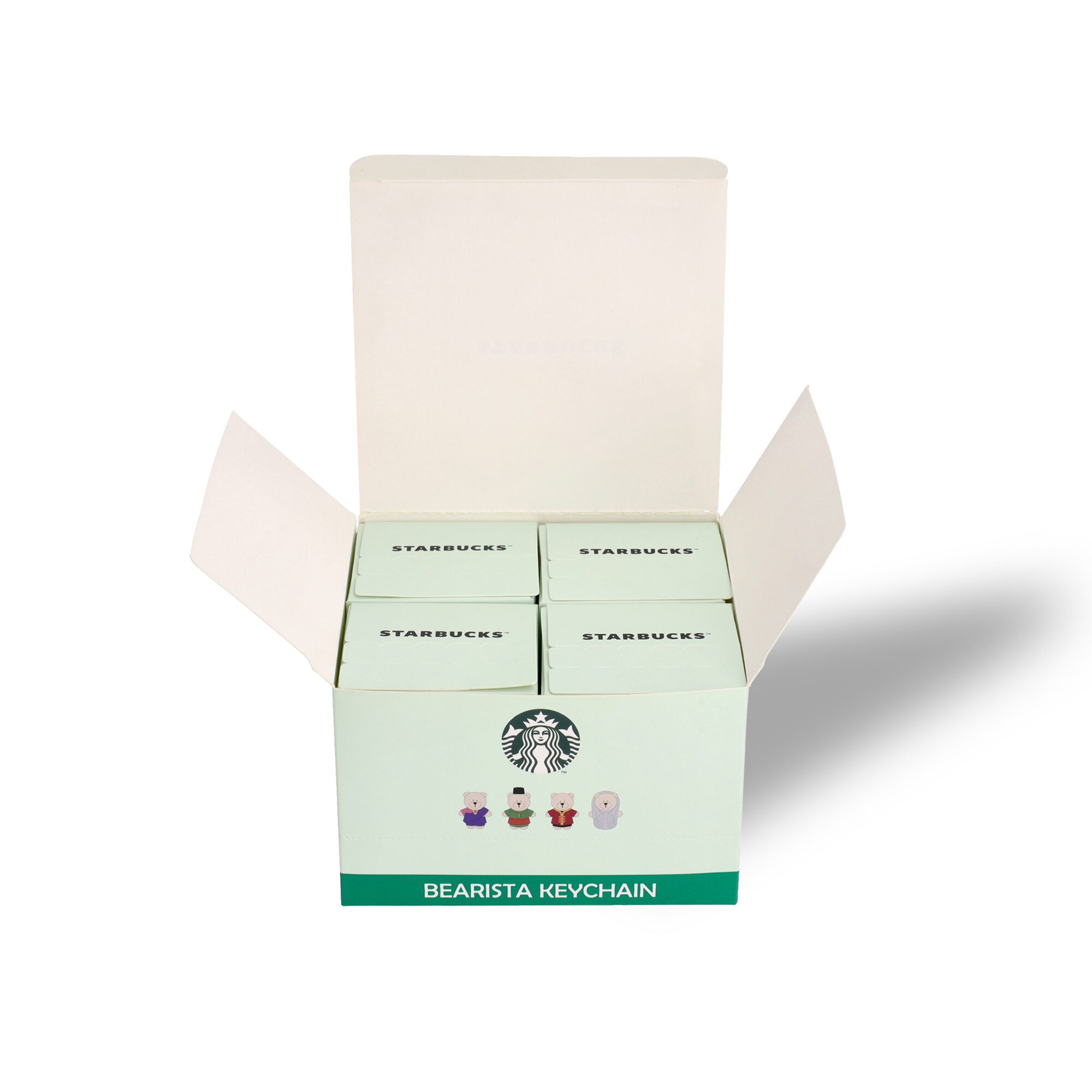 小物 Singapore Bearista Keychain Box Set of 4 Starbucks® Singapore Bearista Keychain Box Set of 4
