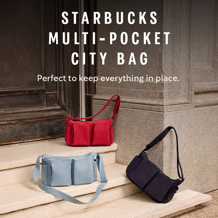 Starbucks Multi-Pocket City Bag | Starbucks Coffee Company